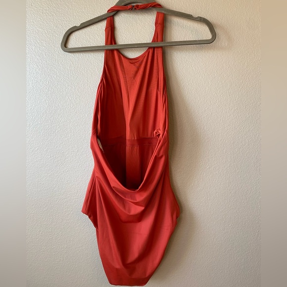Andie Luzon Chili Pepper One Piece Halter Swimsuit Large - Picture 4 of 8